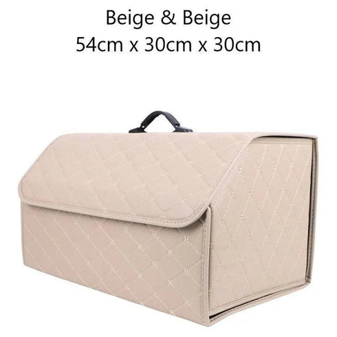 Organisateur Coffre Voiture Pliable 49€ - Boîte Rangement 3 Tailles | Matscarlux™